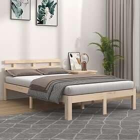 vidaXL Bed Frame massivt trä 180x200 cm 814769