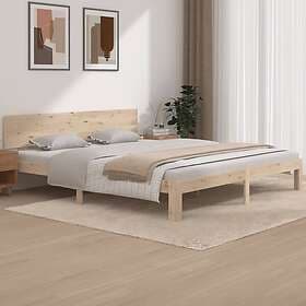 vidaXL Bed Frame massiv furu 180x200 cm 6FT 810510