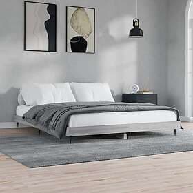 vidaXL Bed Frame grå sonoma 120x200 cm konstruerat trä 832259