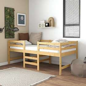 vidaXL Bed Frame 90x200 cm massiv furu 833095