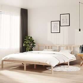 vidaXL Bed Frame solid wood 180x200 cm