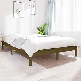 vidaXL Bed Frame honungsbrun 160x200 cm massiv furu 820554
