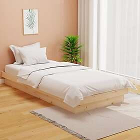 vidaXL Bed Frame solid wood 90x190 cm