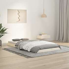 vidaXL Bed Frame vit 90x190 cm massiv furu 823480