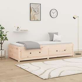 vidaXL Dagbädd 80x200 cm massiv furu 821584