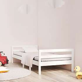vidaXL Dagbädd Vit 80x200 cm massiv furu 821630