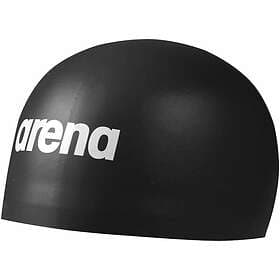 Arena 3D Soft Cap Black Swim Cap 2023