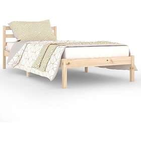 vidaXL Bed Frame massiv furu 90x200 cm 810415