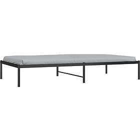 vidaXL Bed Frame metall svart 100x200 cm 350841