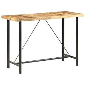 vidaXL Bar table 150x70x107 cm rough mango wood 286612