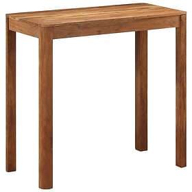 vidaXL Bar table honey 110x55x106 cm solid wood 337835