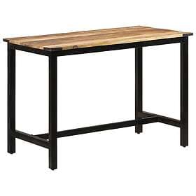 vidaXL Matbord 110x60x76 cm massivt mangoträ 337071