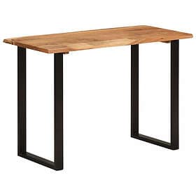 vidaXL Matbord 110x50x76 cm massivt akaciaträ 350289