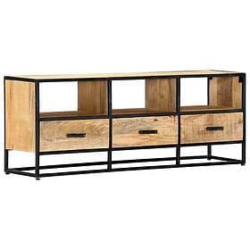 vidaXL TV Stand 120x30x45 cm massivt mangoträ 247742