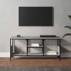vidaXL TV Stand grå sonoma 100x35x45 cm konstruerat trä & järn 831801