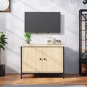 vidaXL TV Stand med dörrar sonoma-ek 60x35x45 cm konstruerat trä 826296