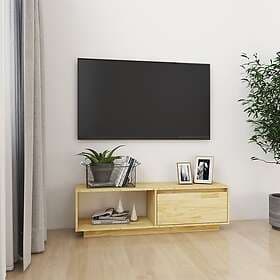 vidaXL TV Stand 110x30x33.5 cm massiv furu 809888