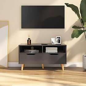 vidaXL TV Stand grå 90x40x48.5 cm spånskiva 326779