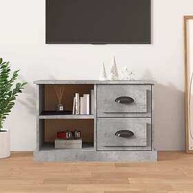 vidaXL TV-skåp betonggrå 73x35.5x47.5 cm konstruerat trä 816172