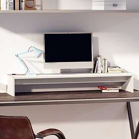 vidaXL TV Stand 100x27x15 cm solid pine 813930