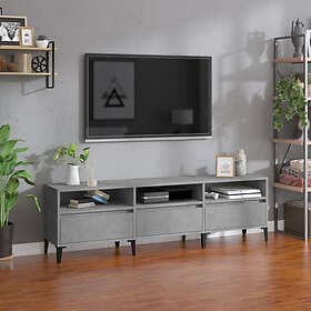 vidaXL TV Stand betonggrå 150x30x44.5 cm konstruerat trä 831921