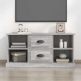 vidaXL TV Stand grå sonoma 99.5x35.5x48 cm konstruerat trä 816278
