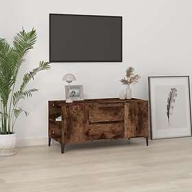 vidaXL TV Stand rökfärgad ek 102x44.5x50 cm constructed wood