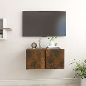 vidaXL Väggskåp rökfärgad ek 60x30x30 cm konstruerat trä 815867