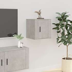 vidaXL Väggmonterat TV Stand betonggrå 40x34.5x40 cm 816648
