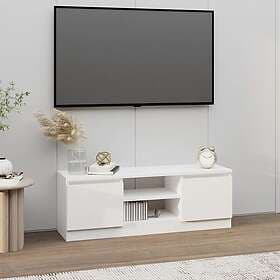 vidaXL TV Stand med dörr vit 102x30x36 cm 823350