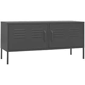 vidaXL TV Stand 105x35x50 cm steel
