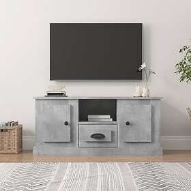 vidaXL TV Stand betonggrå 100x35.5x45 cm konstruerat trä 816460