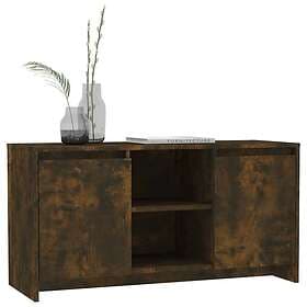 vidaXL TV Stand rökig ek 102x37.5x52.5 cm spånskiva 813020