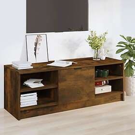 vidaXL TV Stand rökfärgad ek 102x35.5x36.5 cm konstruerat trä 817084