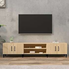 vidaXL TV-skåp sonoma-ek 180x31.5x40 cm konstruerat trä 816267