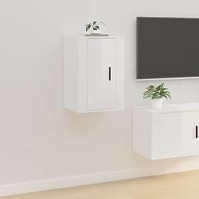 vidaXL TV Stand white high gloss 40x34.5x60 cm