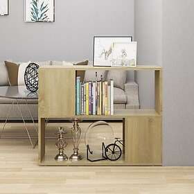 vidaXL TV Stand 80x24x63 cm sonoma oak engineered wood 809119