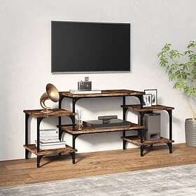 vidaXL TV Stand 117x35x52 cm smoked oak constructed wood