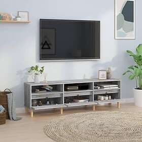 vidaXL TV Stand grå sonoma 150x30x44.5 cm konstruerat trä 831915