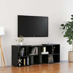 vidaXL TV Stand 104x30x52 cm High Gloss Engineered Wood
