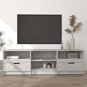 vidaXL TV Stand betonggrå 150x33.5x45 cm konstruerat trä 811461