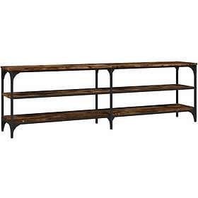 vidaXL TV Stand rökfärgad ek 160x30x50 cm konstruerat trä 826751
