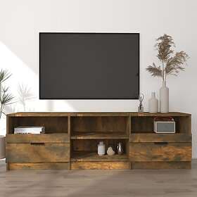 vidaXL TV Stand rökfärgad ek 150x33.5x45 cm konstruerat trä 817114