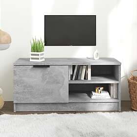 vidaXL TV Stand betonggrå 80x35x36.5 cm konstruerat trä 811474