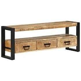 vidaXL TV Stand 120x30x45 cm massivt mangoträ 351669