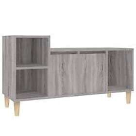 vidaXL TV Stand grå sonoma 100x35x55 cm konstruerat trä 821178