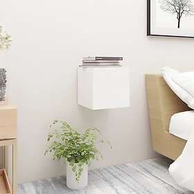 vidaXL Nightstand White 30.5x30x30cm Constructed Wood 3079706