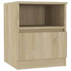 vidaXL Nightstand Sonoma Oak 40x40x50cm Engineered Wood 806163