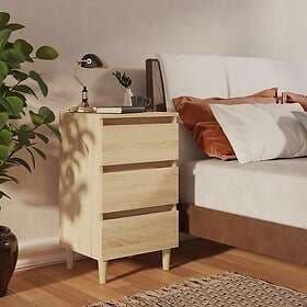 vidaXL Nightstand Sonoma Oak 40x35x69cm 805893