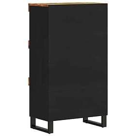 vidaXL Sidoskåp 60x33x107 cm massivt återvunnet trä 352891